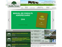 Tablet Screenshot of evernet.com.ar